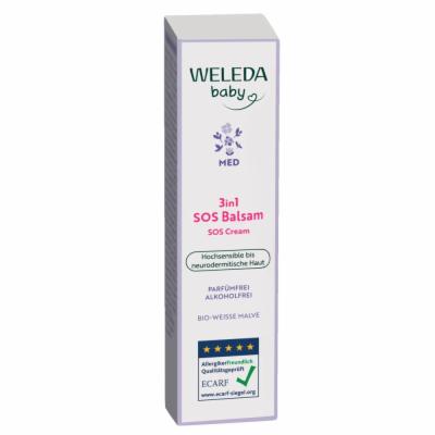 WELEDA 3in1 SOS Balsam weiße Malve