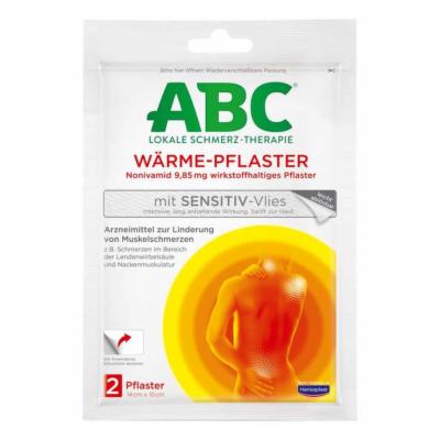 ABC Wärme-Pflaster sensitive-Vlies Hansaplast med