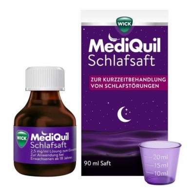 WICK MediQuil Schlafsaft 2,5 mg/ml Lsg.z.Einnehmen