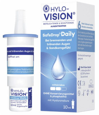 HYLO-VISION SafeDrop Daily Augentropfen