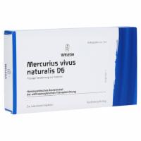 MERCURIUS VIVUS NATURALIS D 6 Ampullen