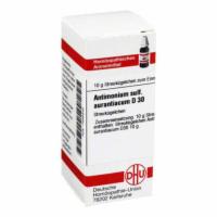 ANTIMONIUM SULFURATUM aurantiacum D 30 Globuli