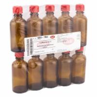 TROPFFLASCHE 50 ml braun m.Einsatz+Verschluss