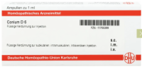 CONIUM D 6 Ampullen