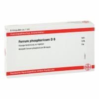 FERRUM PHOSPHORICUM D 8 Ampullen