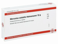 MERCURIUS SOLUBILIS Hahnemanni D 8 Ampullen