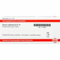 ZINCUM VALERIANICUM D 6 Ampullen