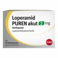 LOPERAMID PUREN akut 2 mg Hartkapseln