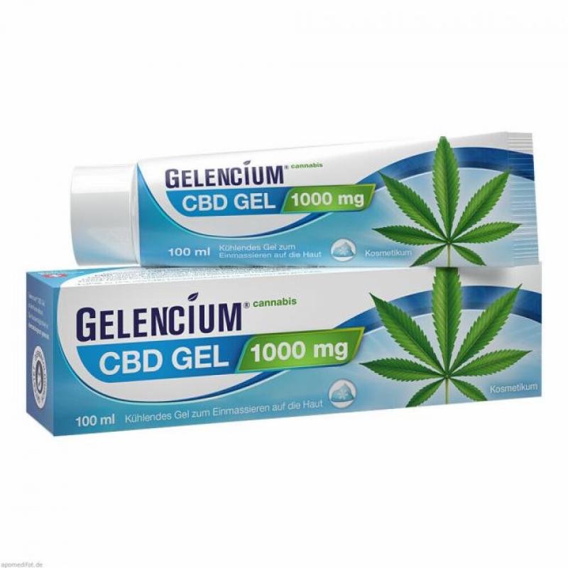 GELENCIUM Cannabis CBD Gel kühlend