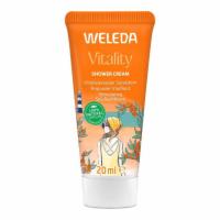 WELEDA Vitality Shower Cream Sanddorn vitalisier.