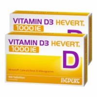 VITAMIN D3 HEVERT 1000 I.E. Tabletten