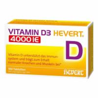 VITAMIN D3 HEVERT 4000 I.E. Tabletten