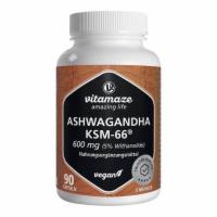 ASHWAGANDHA KSM-66 600mg Extrakt hochdos.veg.Kaps.
