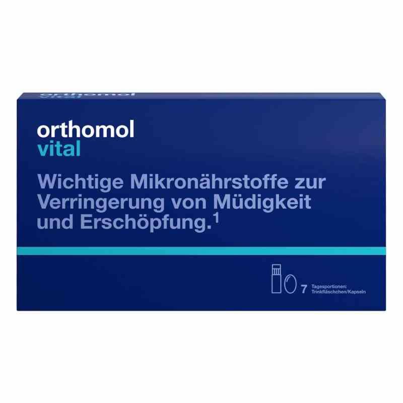ORTHOMOL Vital Trinkfläschchen/Kapseln Kombipack.