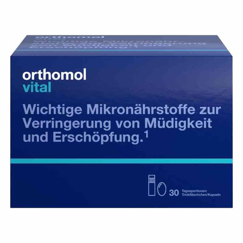ORTHOMOL Vital Trinkfläschchen/Kapseln Kombipack.