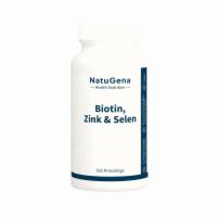 BIOTIN+ZINK+Selen hochdosiert+vegan Presslinge