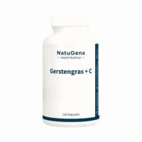 GERSTENGRAS+VITAMIN C gepuffert vegan Kapseln